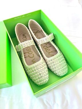 Sam Edelman Michaela Gem Mary Jane Flats NWT